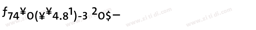 TheSansSemiBold Cap字体转换 TheSansSemiBold Cap字体转换